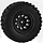 RPM82322 - BLACK REVOLVER WHEELS - TRAXXAS SLASH 2WD FRONT, NITRO SLASH