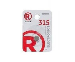 230-2230 - RadioShack - 315 1.55V/20mAh Silver-Oxide Battery, 2302230