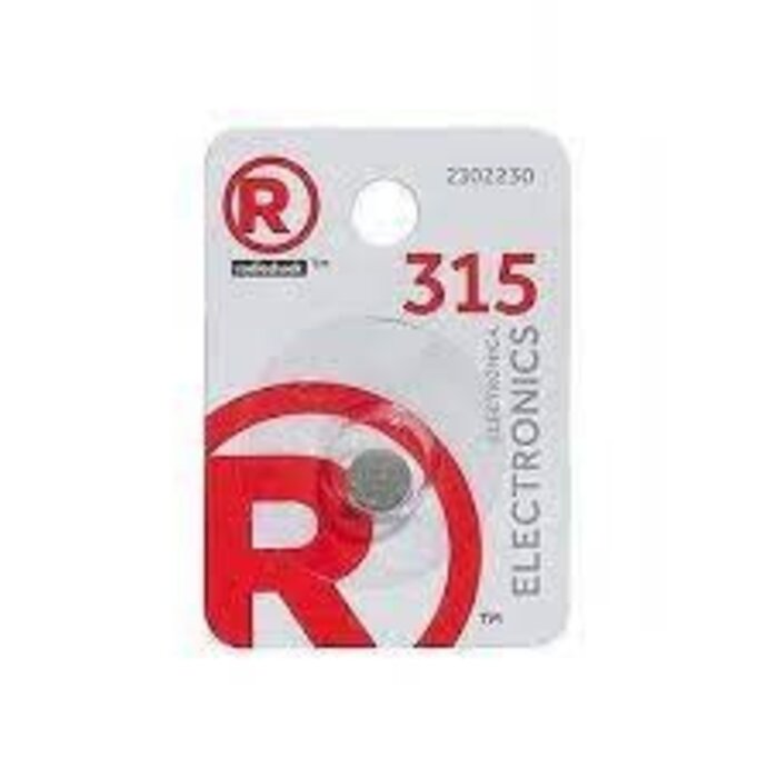 230-2230 - RadioShack - 315 1.55V/20mAh Silver-Oxide Battery, 2302230