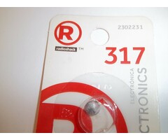 230-2231 - RadioShack - 317 1.5V Silver-Oxide Battery