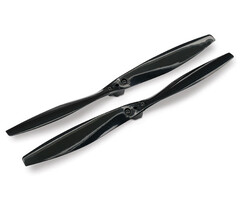 Traxxas 7926 - Rotor blade set, black (2) (with screws), Fits Traxxas Aton