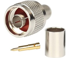 MALE-N-CONNECTOR - Riotaxy N Connector Male Crimp Rf Coaxial Connector 50 ohm for LMR400 Belden 9913 RG8