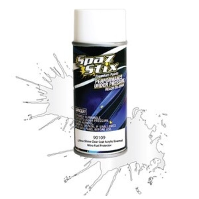 Spaz Stix SZX90109 - Ultra Shine Clear Coat, 3.5oz Aerosol Can