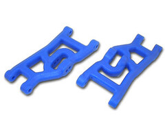 RPM RPM80495 - FRNT A-ARMS NITRO: RUSTLER, STAMPEDE, SPORT BLUE