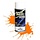 SZX12909 - Solid Orange Aerosol Paint, 3.5oz Can