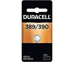 CR-389/390 - Duracell - 390/389 SR54/SR1130W Silver Oxide Watch Batteries