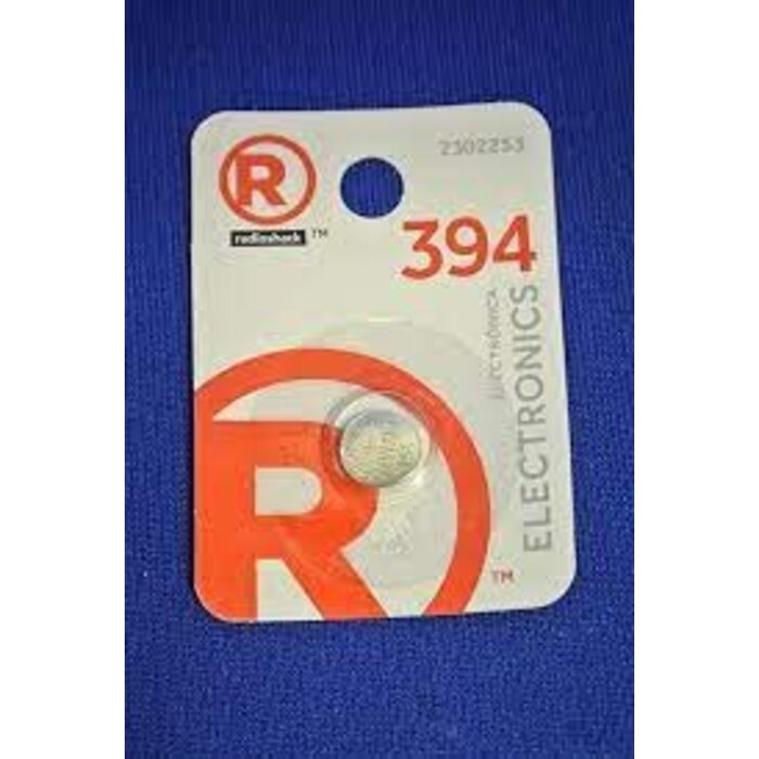 2302253 - RadioShack - 394 Button Cell Battery