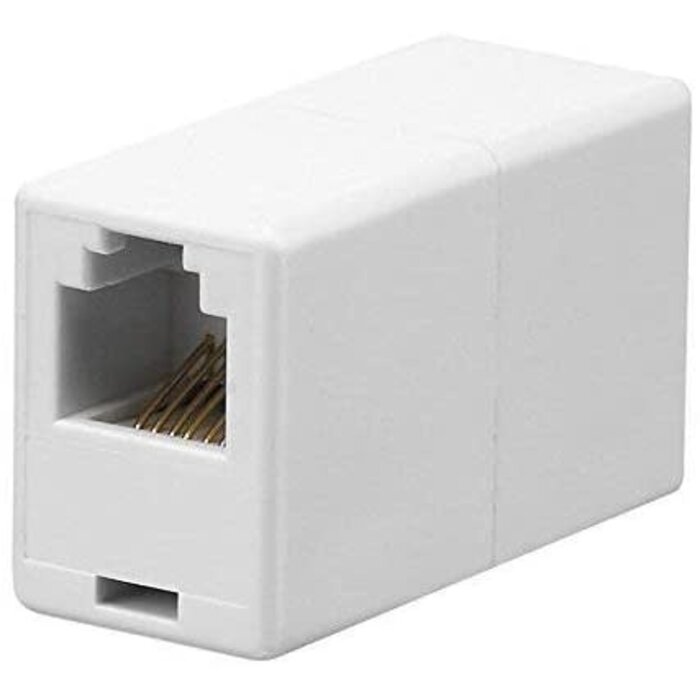 RJ11/12-COUPLER - iMBAPrice RJ12 / RJ11 6P6C Straight Telephone Inline Coupler