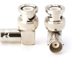 BNC-M2F-ANGLE - Cables Online - 90-Degree BNC Right-Angle Male to BNC Female Video Adapter