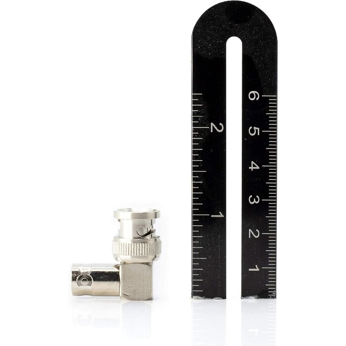 BNC-M2F-ANGLE - Cables Online - 90-Degree BNC Right-Angle Male to BNC Female Video Adapter