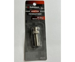 278-0117 - RadioShack - BNC Male Plug to Motorola-Type Female Jack RF Adapter