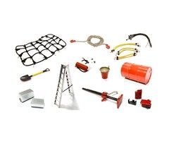 INTEGY OBM-017 - Scale Tools & Accessory 18pcs Assortment for Traxxas TRX-4 Scale & Trail Crawler