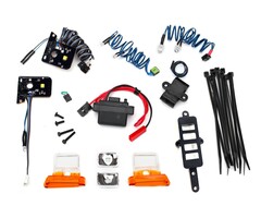 Traxxas 8035A - LED light set, complete with power supply (contains headlights, tail lights, side marker lights, & distribution block) (fits #8010 or 9230 series bodies)
