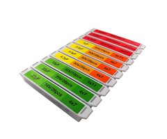 0.1uF-33uF Capacitors 10 Value 152pcs Individual Box Lid Electrolytic Capacitor Assortment kit for Industrial Electrical and Arduino