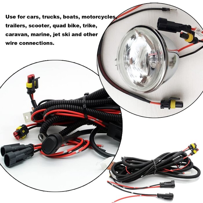 14-Pack 4-Pin Waterproof Automotive Electrical Connectors