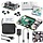 PI-4-STARTER-KIT - Vilros - Raspberry Pi 4 Complete Starter Kit- Includes Raspberry Pi 4 Board, Fan Cooled Case, 64GB Preloaded Micro SD Card and More (4GB, Clear Transparent Case)