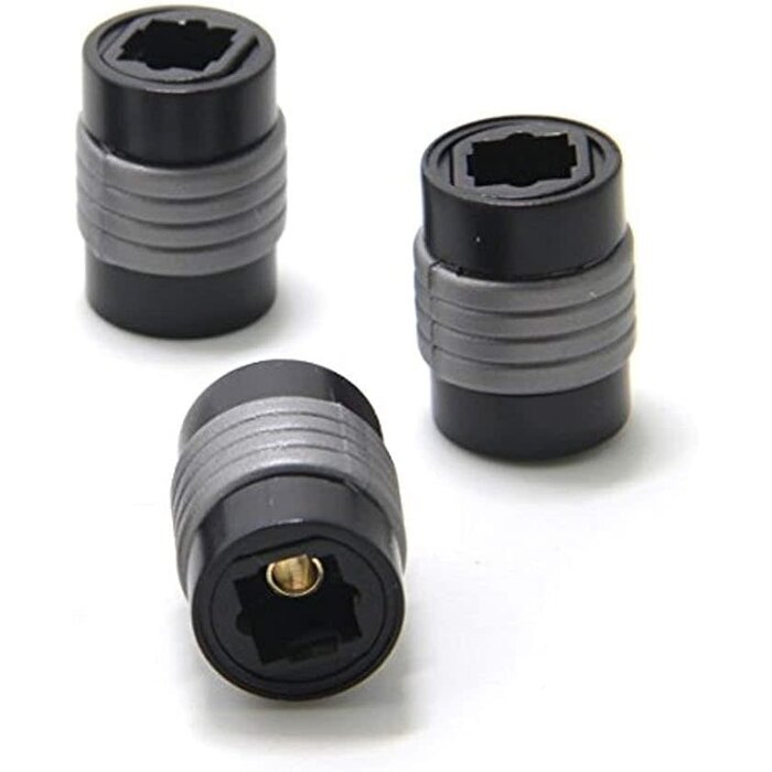 OPTICAL-COUPLER - Buyless - Cables Toslink Digital Optical Audio Extension Cable Adapter Coupler Female to Female