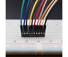 10pk Breadboard Jumper Wires Male to Male 6''