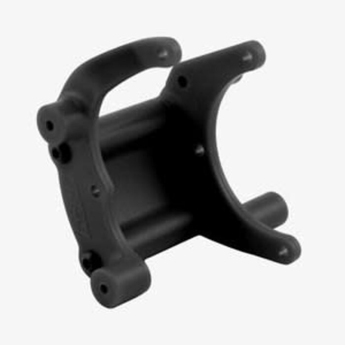 RPM RPM80902 - BUMPER MOUNT BLACK SLASH, RUSTLER, STAMPEDE & BAND IT