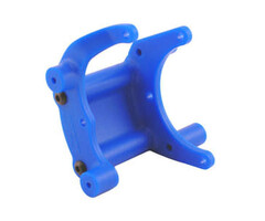 RPM BUMPER MOUNT BLUE SLASH, RUSTLER, STAMPEDE & BANDI T