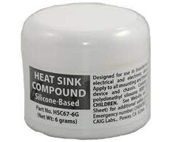 276-0418 - RadioShack - Caig Silicone-Based Heat Sink Compound - HSC67-6G