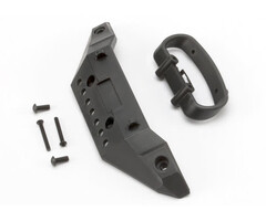 Traxxas 5635 - Bumper, front/ bumper mount, front/ 4x10mm BCS (2)/ 3x25mm BCS (2)