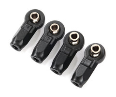 Traxxas 8958 - Rod ends (4) (assembled with steel pivot balls) (replacement ends for #8547A, 8547R, 8547X, 8948A, 8948G, 8948R, 8948X, 8997A, 8997G, 8997R, 8997X)