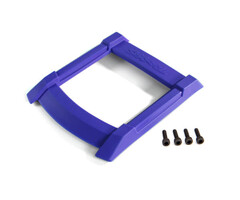 Traxxas 8917X - Skid plate, roof (body) (blue)/ 3x10mm CS (4)