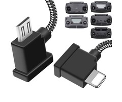 LIGHT2MICRO-DJI-CABLE - DRSEOO - Lightning to Micro-USB Cable for DJI Mavic Pro/Spark/Mavic Air