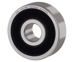 XiKe 16X5X5-BEARINGS - XiKe - 2pk 625-2RS Double Rubber Seal Bearings 5x16x5mm, Pre-Lubricated and Stable Performance and Cost Effective, Deep Groove Ball Bearings.