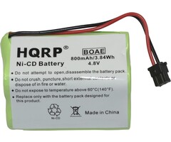 BBTY0356001 - HQRP - Battery Compatible with Uniden Bearcat SPORTCAT BP-120 BP120 BP-150 BP150 BP-180 BP180 BP-250 BP250 BBTY0356001 Replacement