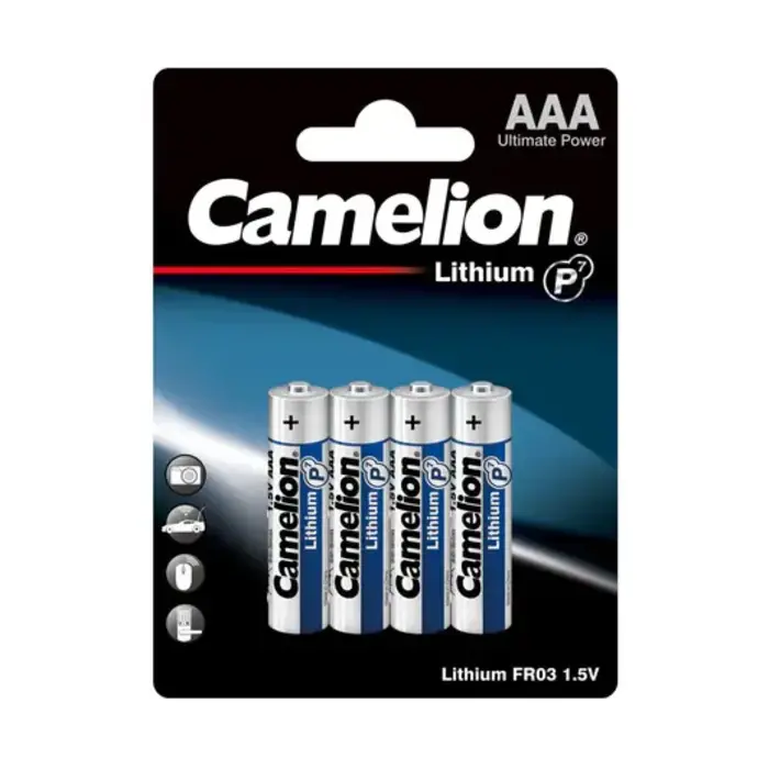 Camelion AAA P7 Lithium 4pk