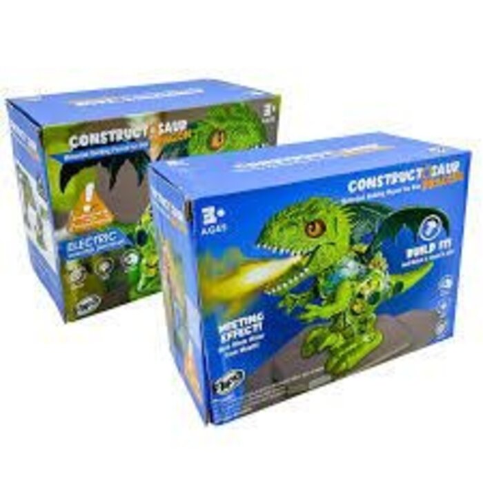 TOYCONDRAGON  Dragon Constructosaur | Motorized DIY Play-Set
