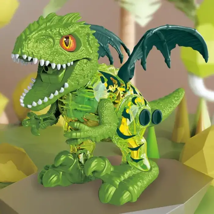 TOYCONDRAGON  Dragon Constructosaur | Motorized DIY Play-Set