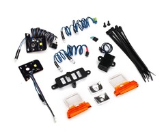 Traxxas 8036R - LED Light Set (contains headlights, tail lights, side marker lights, and distribution block) (Fits #8010 or 9230 series bodies, requires #8028 power supply)