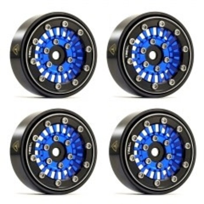TREAL SCX24 Beadlock Wheels (Type C, 1.0")