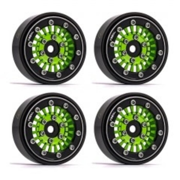 TREAL SCX24 Beadlock Wheels (Type C, 1.0")