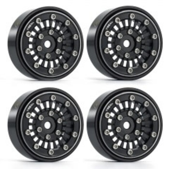 TREAL SCX24 Beadlock Wheels (Type C, 1.0")
