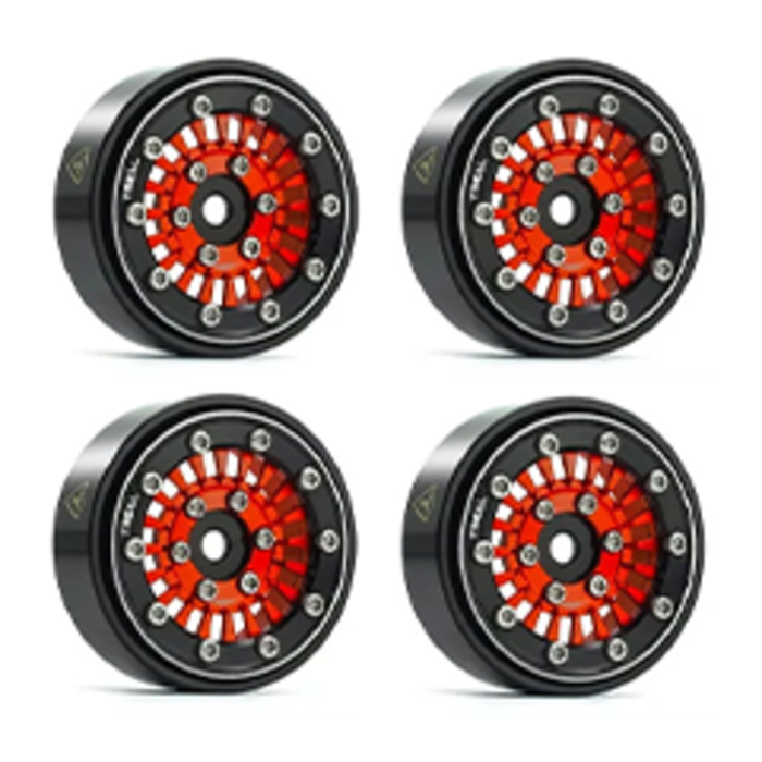 TREAL SCX24 Beadlock Wheels (Type C, 1.0")