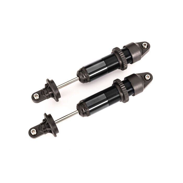 Traxxas 7861A Shocks, GTX, Medium (Aluminum, Black-Anodized) (Fully Assembled w/o Springs) (2)