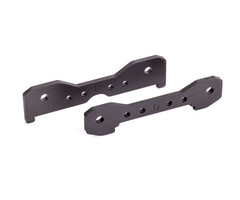 Traxxas Tie Bars, Rear, 6061-T6 Aluminum (Dark Titanium-Anodized)