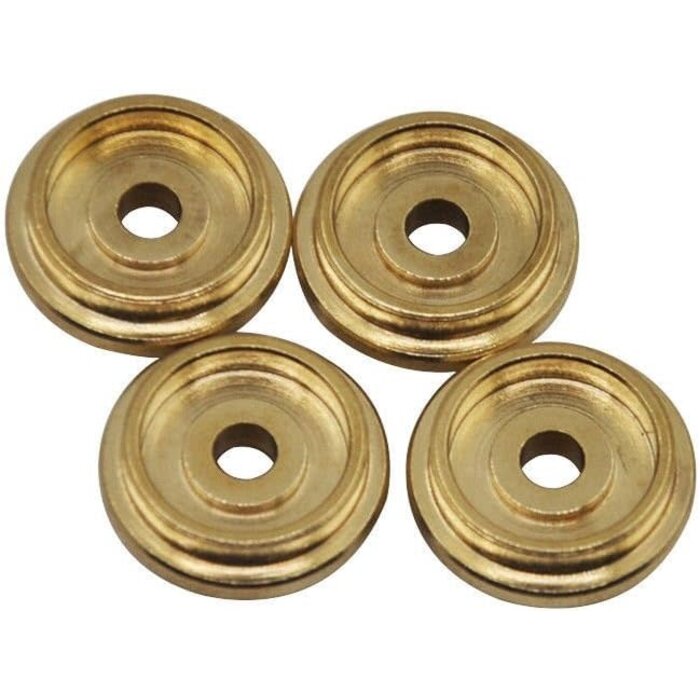Brass Spring Retainers Shock Cups for 1/10 RC Rock Crawler TRX-4 Pack of 4