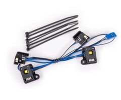 Traxxas 9883 - Pro Scale® LED light set, front & rear, complete (includes light harness, zip ties (6)) (fits #9811 body)