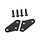 9636A - Steering block arms (aluminum, dark titanium-anodized) (2) (fits #9635 series & 9637 series steering blocks)