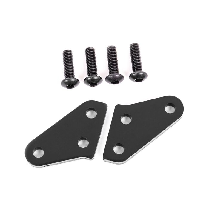 Traxxas 9636A - Steering block arms (aluminum, dark titanium-anodized) (2) (fits #9635 series & 9637 series steering blocks)