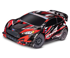 Traxxas Ford® Fiesta® ST Rally Brushless: 1/10 Scale Electric Rally Racer with TQ™ 2.4GHz radio system