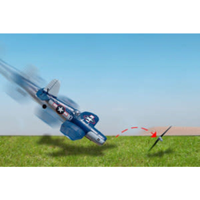 RageRC RGRA1301V2 - F4U Corsair- 1/28 Micro-Scale Replica Warbird