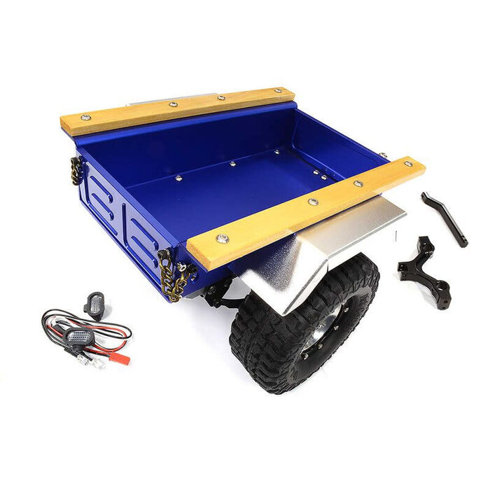 INTEGY 1/10 Scale Utility Trailer with Realistic Leaf-Spring Suspension
