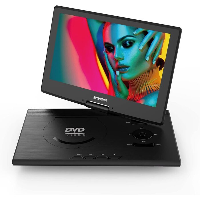 PROSCAN ELITE PEDVD1566 - ProScan Elite 15.6-Inch Swivel Screen Portable DVD Player with USB & SD Card Slot & Rechargeable Battery