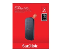 SanDisk SDSSDE30-2T00-G26 - SanDisk - 2TB Portable SSD - Up to 800MB/s, USB-C, USB 3.2 Gen 2, Updated Firmware - External Solid State Drive - SDSSDE30-2T00-G26